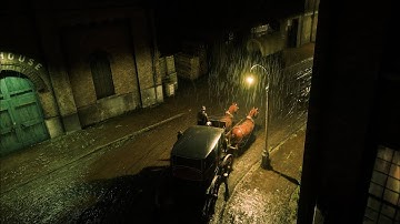 Relaxing 3 Hours of Horse Cart Riding in Heavy Rain & Thunderstorm 🌩️ | Red Dead Redemption 2 ASMR