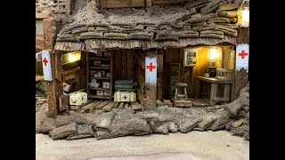 WW1 Trench Diorama preview before the 2024 Model Mania Show
