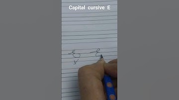 E-cursive capital letter E/cursive writing  A -Z/beginners handwriting practice, Avoid mistakes