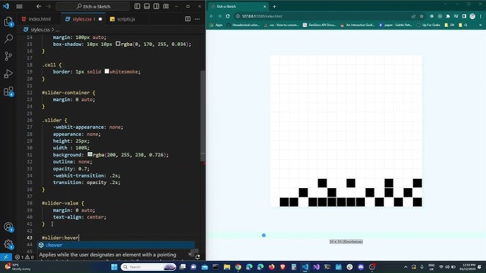 EtchASketch-Odin - Codesandbox