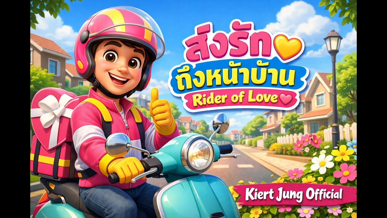 ส่งรักถึงหน้าบ้าน (Rider of Love) - [Bright Pop-Dance] | Kiert Jung Official