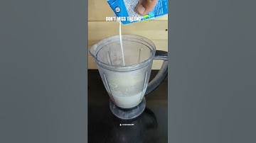 Mango Milkshake at Home 🥭 #shorts