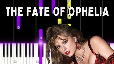 Taylor Swift - The Fate Of Ophelia | Intermediate Piano Tutorial + Sheet Music 
