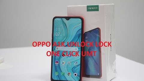 Oppo A1k Unlock Pattern Lock Reset Frp Bypass || ONE CLICK UMT DONGLE 2021