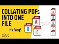 Collating PDFs Into One File