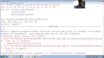 89-1 Python Tuple Program Python Programming Tutorial for Beginner to Advance With Source Code