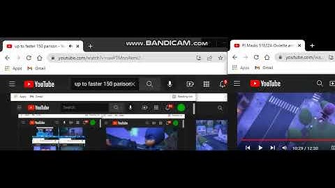 up to faster 151 parison