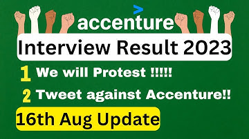 Accenture interview results 2023 | Accenture Task Mail not received | OFFER LETTER  || Tekno UF