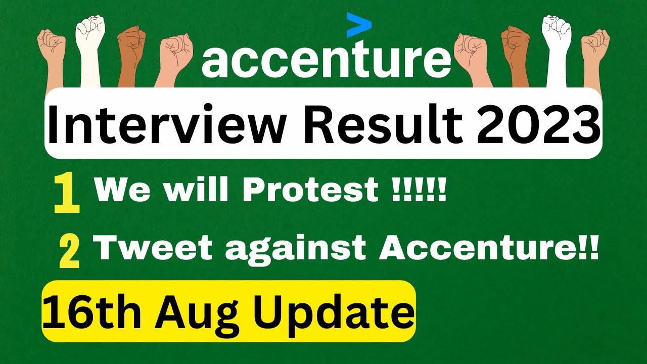 Accenture interview results 2023 | Accenture Task Mail not received ...
