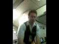 Hilarious Westjet Steward Michael McAdam