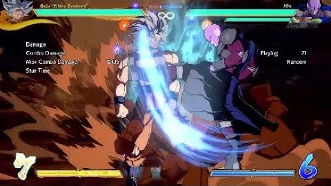 [dbfz] UI goku triple dodge solo tod