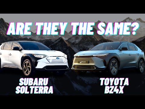 Subaru Solterra VS. Toyota BZ4X - Are They The Same?