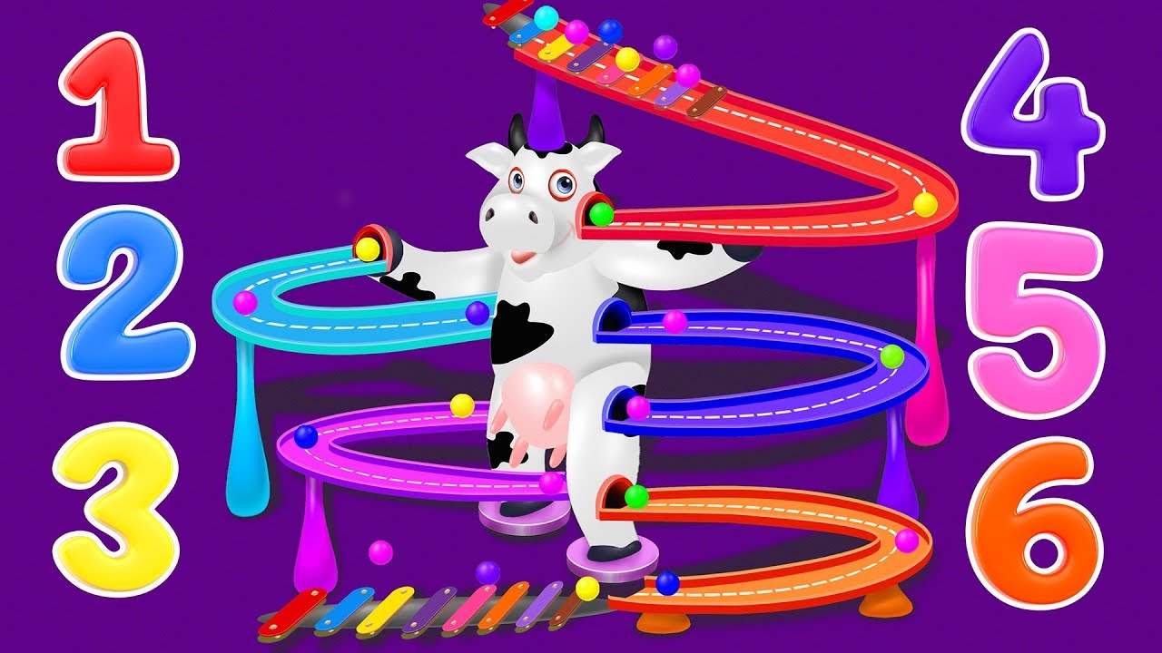 Learn Colors with Balls Machine | Kids Colors TV - YouTube