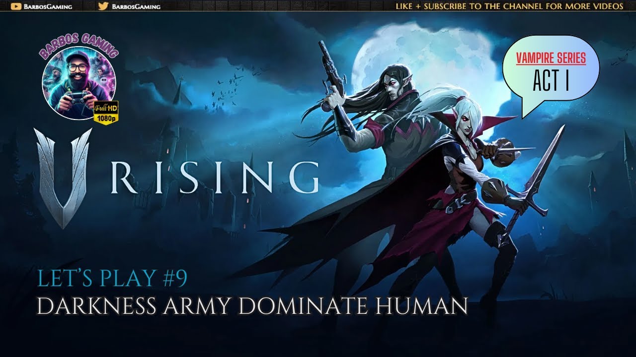 V Rising How To Dominate Human Army of Darkness Dominate Human | V RISING Let's Play #9 - YouTube