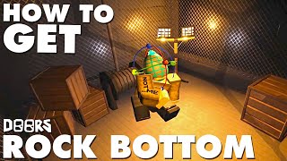 How to Get ROCK BOTTOM Badge! - Roblox DOORS