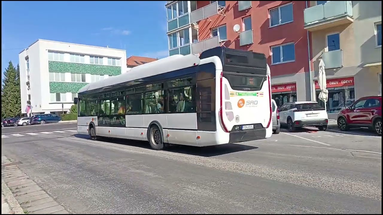 MHD Prievidza - Linka 10 -Iveco Urbanway 12M CNG