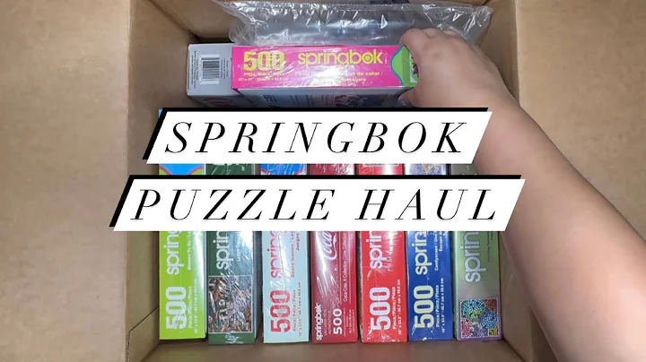 @Springbok-puzzles  Haul!