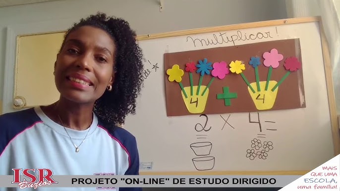 Elephossauro no mundo da matemática (multiplicação e divisão) - Kolory Kids