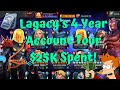 Lagacy's 4 Year 2 Million Rating Account Tour! $25k Spent! - Marvel Contest of Champions