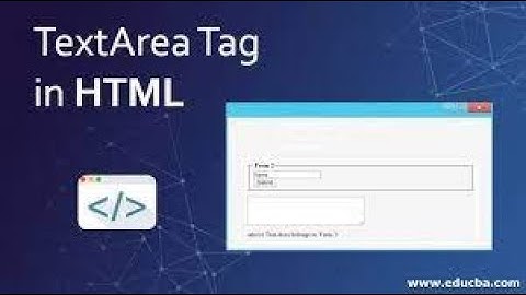 SELECT and TEXTAREA (HTML BASICS)