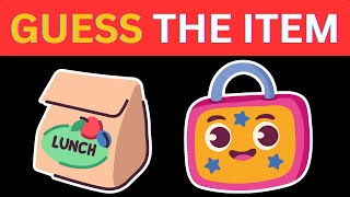 Guess The Items By Emojis | Quiz Challenge 2024