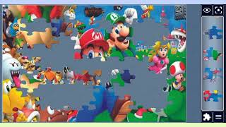 Mario, Luigi & Friends in Action 🧩😍💒🪇🏃‍♂️🧩❣️ #puzzlecrafts #jigsaw #jigsawpuzzle 
