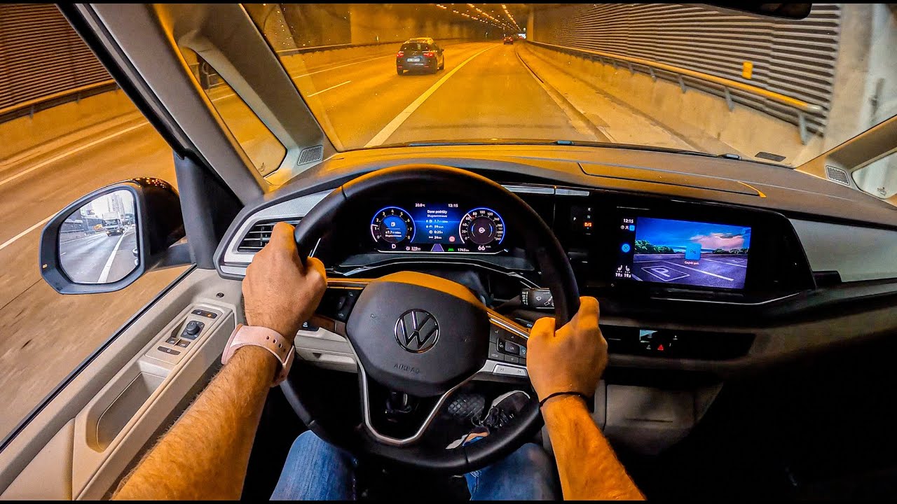 NEW Volkswagen Multivan T7 Bulli [2.0 TSI 204HP] |0-100| POV Test Drive 