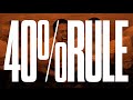 Navy SEAL Has a '40 Percent Rule' And It's the Key to Overcoming Mental Barriers Navy SEAL Has a '40 Percent Rule' And It's the Key to Overcoming Mental Barriers