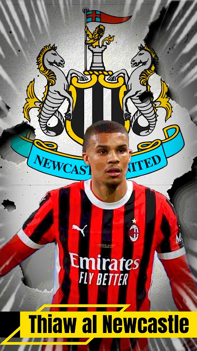 Thiaw set to move to Newcastle 😱 Ac Milan transfer news 🔴⚫️ #shorts #acmilan #milan #transfernews