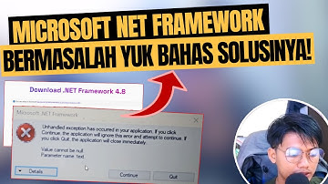🟢Solusi Lengkap Install Net Framework 3.5 Windows 10 Offline