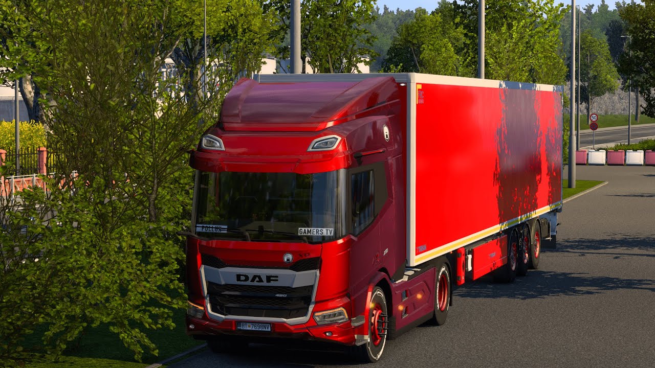 Calais Duisburg Road DAF XD New Truck ETS 2 Multiplayer 1 YouTube