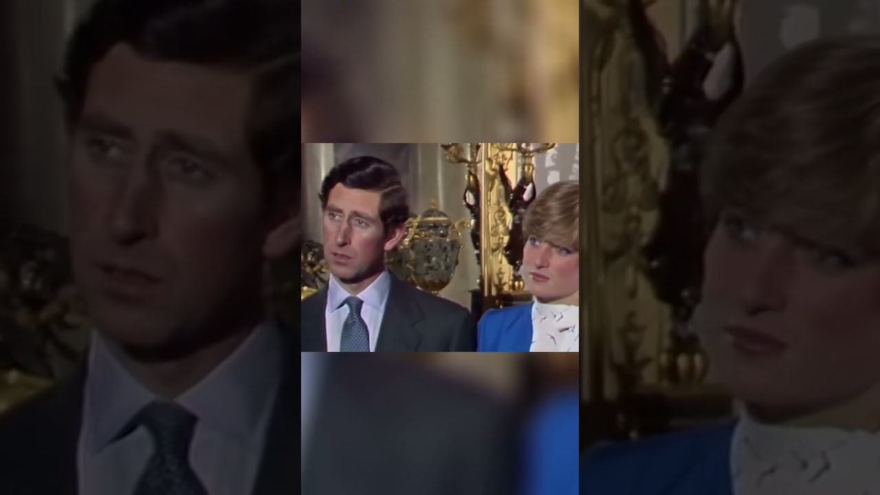 Prince Charles and Princess Diana Interview After Engagement