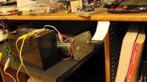 Arduino Running Gear Motor at 50% duty cycle