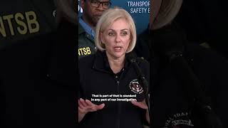 National Transportation Safety Board discusses investigation into D.C. crash