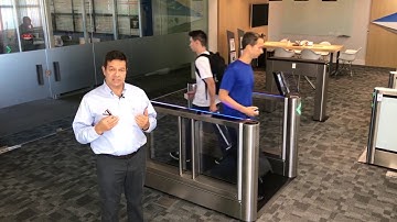 E01 - The dFlow Concept: a new paradigm in access control gates