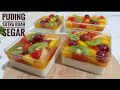 PUDING SUTRA Buah Segar || Puding Susu Buah