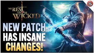 No Rest For The Wicked MASSIVE Patch | Huge Bug FIxes, New Content, Insane QOL Improvements & More!