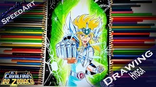 [SpeedArt] Drawing Hyoga (Saint Seiya/Bronze Knight Series)