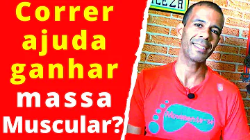 Tem como correr e ganhar massa muscular?