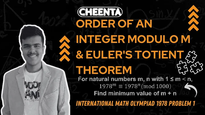 International Math Olympiad (IMO) Problem 1, 1978 | Cheenta