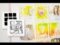 Even the leaves fall for you | A Scrapbook Process video by Wilna Furstenberg