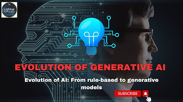 Evolution of AI: From Rule-Based to Generative Models in Generative AI