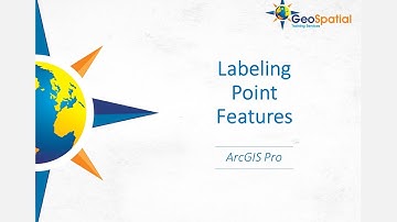Labeling Point Features (ArcGIS Pro)
