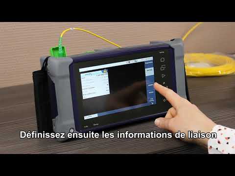 Comment utiliser le mode OTDR FTTH-SLM d’un MTS-4000