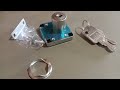 HOW TO FIX CABINET AND DRAWER LOCK IN SIMPLE WAY/How to fix Cupboard lock