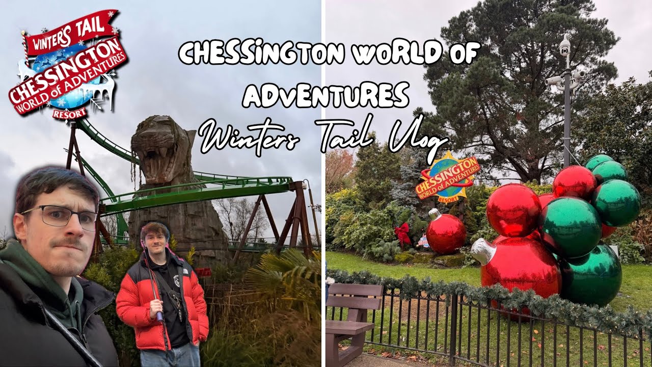 Winters Tail First Visit - Chessington World of Adventures Resort 