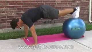 Top Ten Stability Ball Exercises by www.getfitsource.com