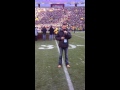 Craig Campbell Sings The National Anthem at Lambeau Field, Green Bay - 12/23/12