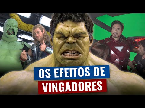 O SEGREDO dos EFEITOS de OS VINGADORES! (como foi feito) - The Avengers