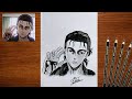 How to Draw Eren Yeager Step by Step | Attack on Titan Drawing Tutorial | Full Process